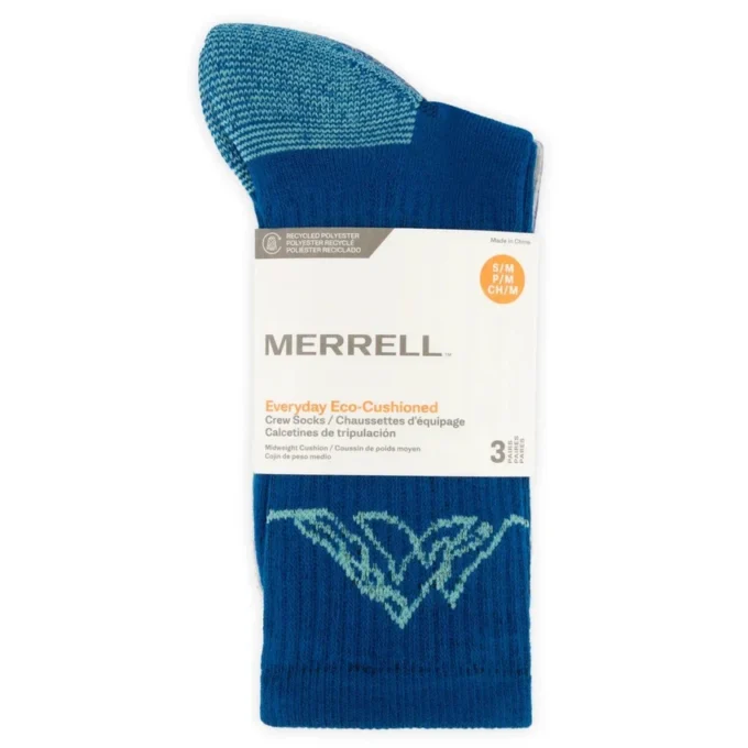 Eco Cushioned Crew Strumpor 3-pack Eco Cushioned Crew Strumpor 3-pack
