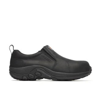 Jungle Moc läderarbetssko för män med hög synlighet och kolfiber, låg modell, bred läst