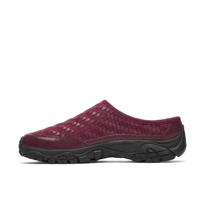 Moab 2 Slide Leather Woven 1TRL
