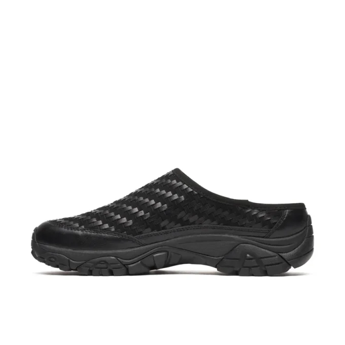 Moab 2 Slide Leather Woven 1TRL